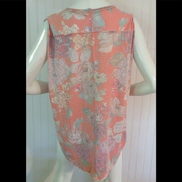 Anthropologie top by We The Free floral print sz M - Picture 2 of 4